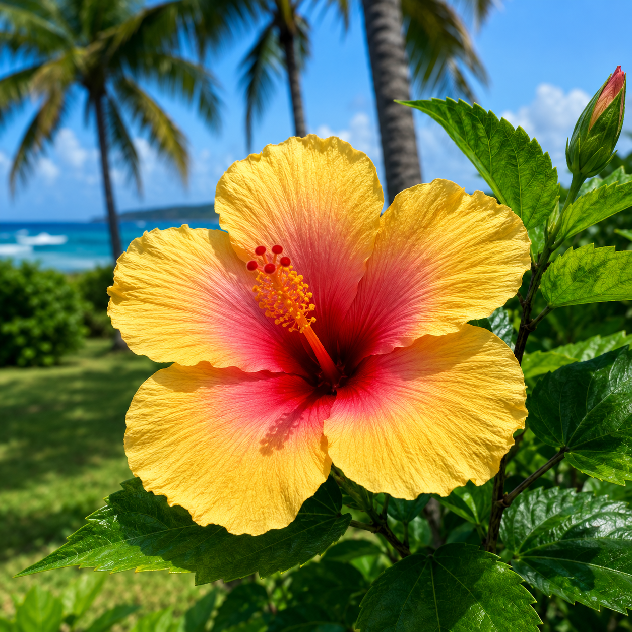 Flor hibisco 