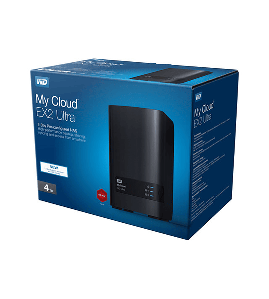 Western Digital My Cloud EX2 Ultra NAS 4tb