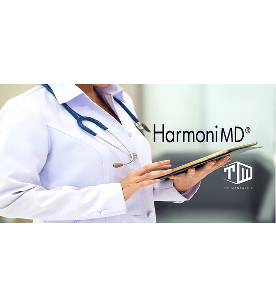 HarmoniMD Registro Clínico para APS licencia mensual.