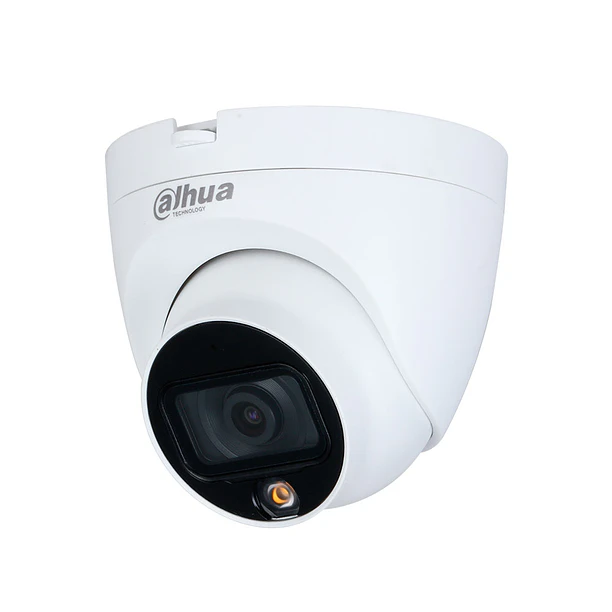 Cámara Domo Dahua 2MP Full Color 24/7 HDCVI - DH-HAC-HDW1209TLQN-LED
