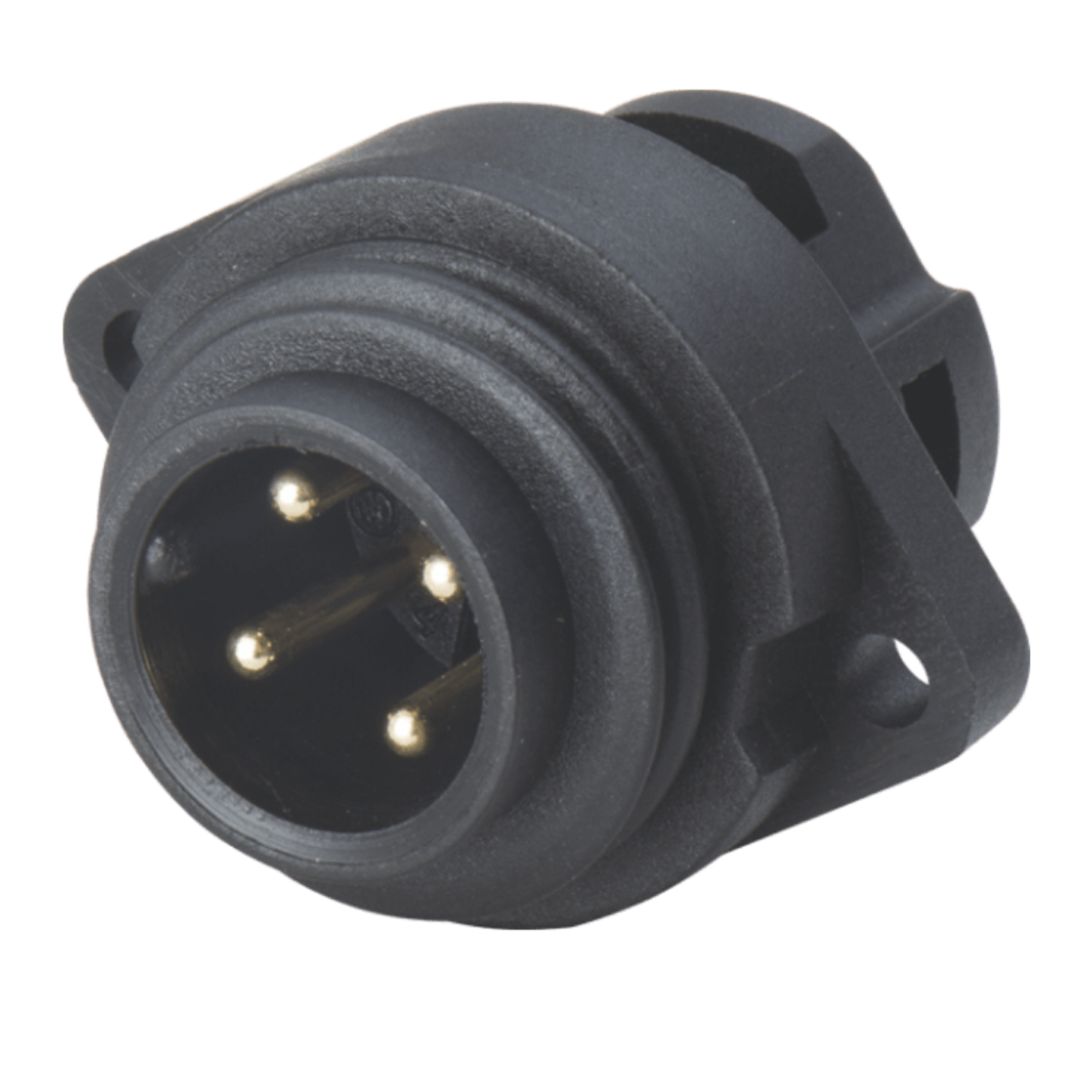 WEIPU CONECTOR MACHO CHASIS 4 PIN WA22J4Z2