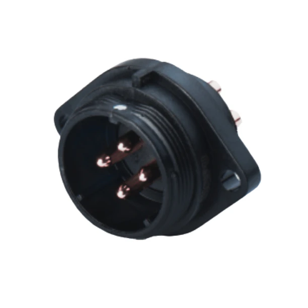 Conector macho chasis 2 pines SP2113/P2