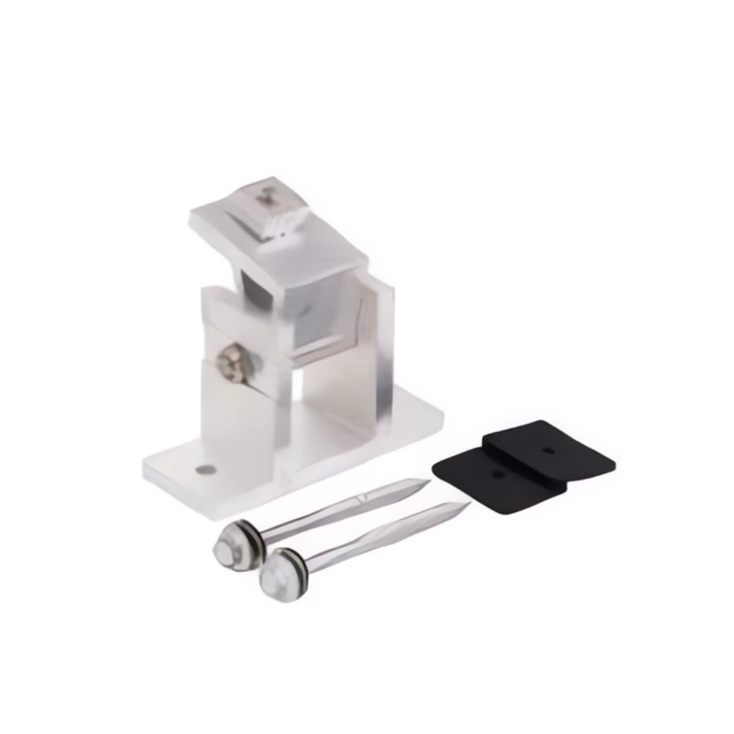 CONECTOR FIJACION A TECHO TIPO L AJUSTABLE 1