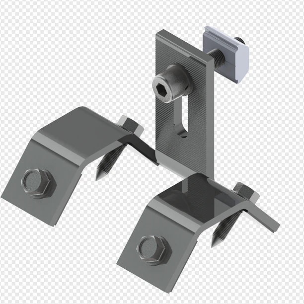 Conector fijación a techo trapezoidal vertical