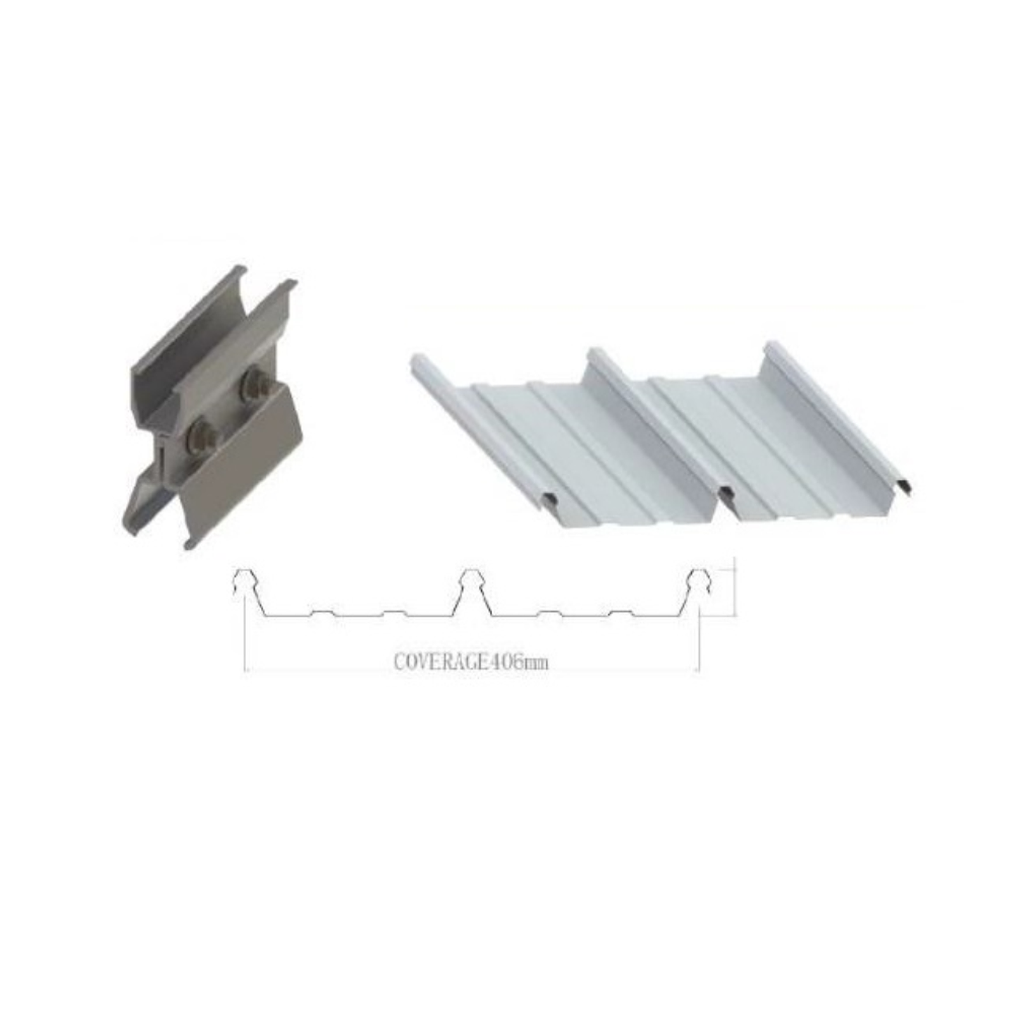 CONECTOR FIJACION TECHO A COSTANERA TR-09