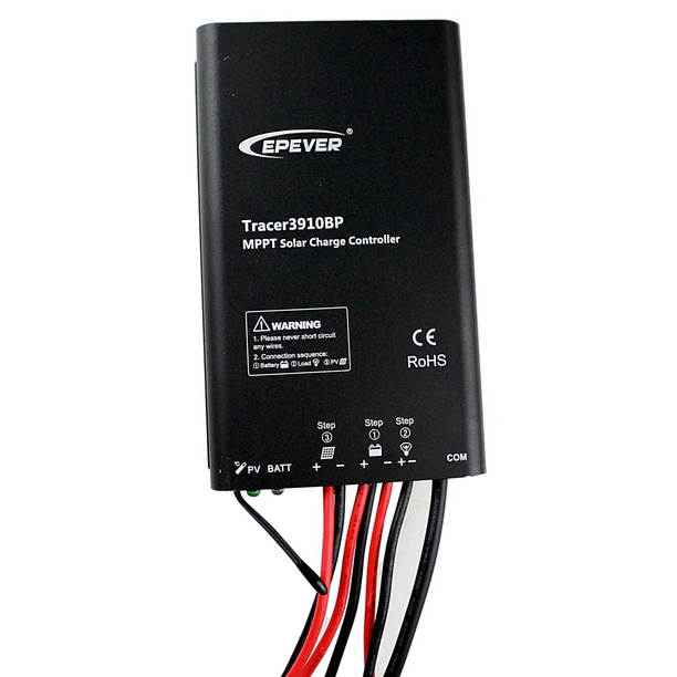 Regulador de carga solar MPPT 12/24V 15A Tracer3910BP