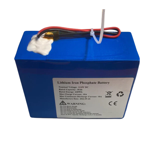 Batería de litio 12,8V 18Ah 230Wh