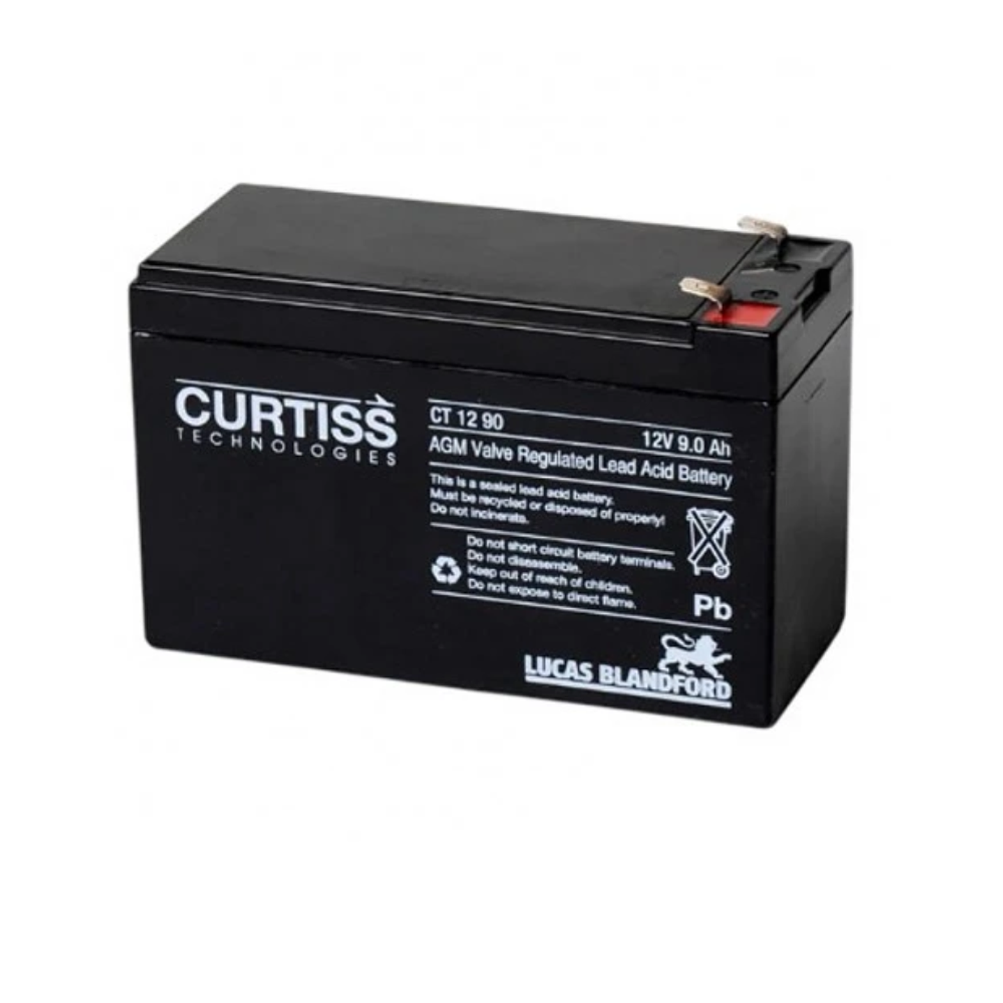 CURTISS BATERIA ESTACIONARIA 12V 9AH