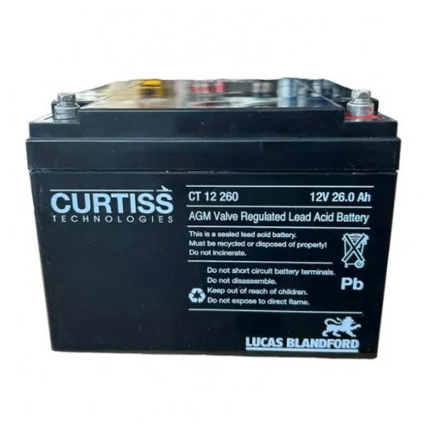 CURTISS BATERIA ESTACIONARIA 12V 26AH