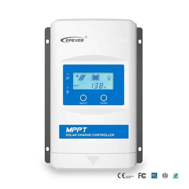 Regulador de carga solar MPPT con pantalla 12/24/36/48V 40A XTRA4415N-XDS2