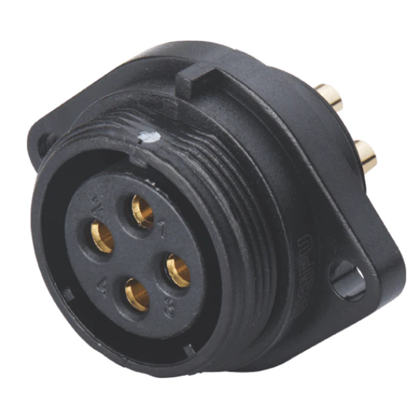 Conector hembra chasis 3 pines SP2113/S3