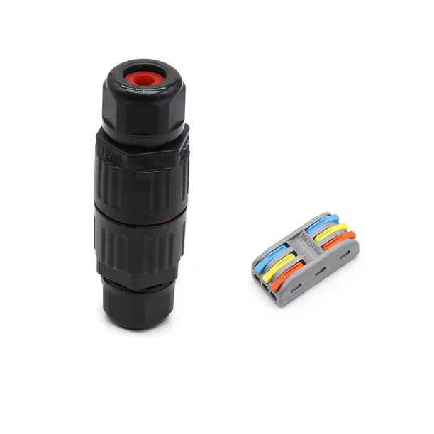 Conector impermeable en forma I CDF200-3