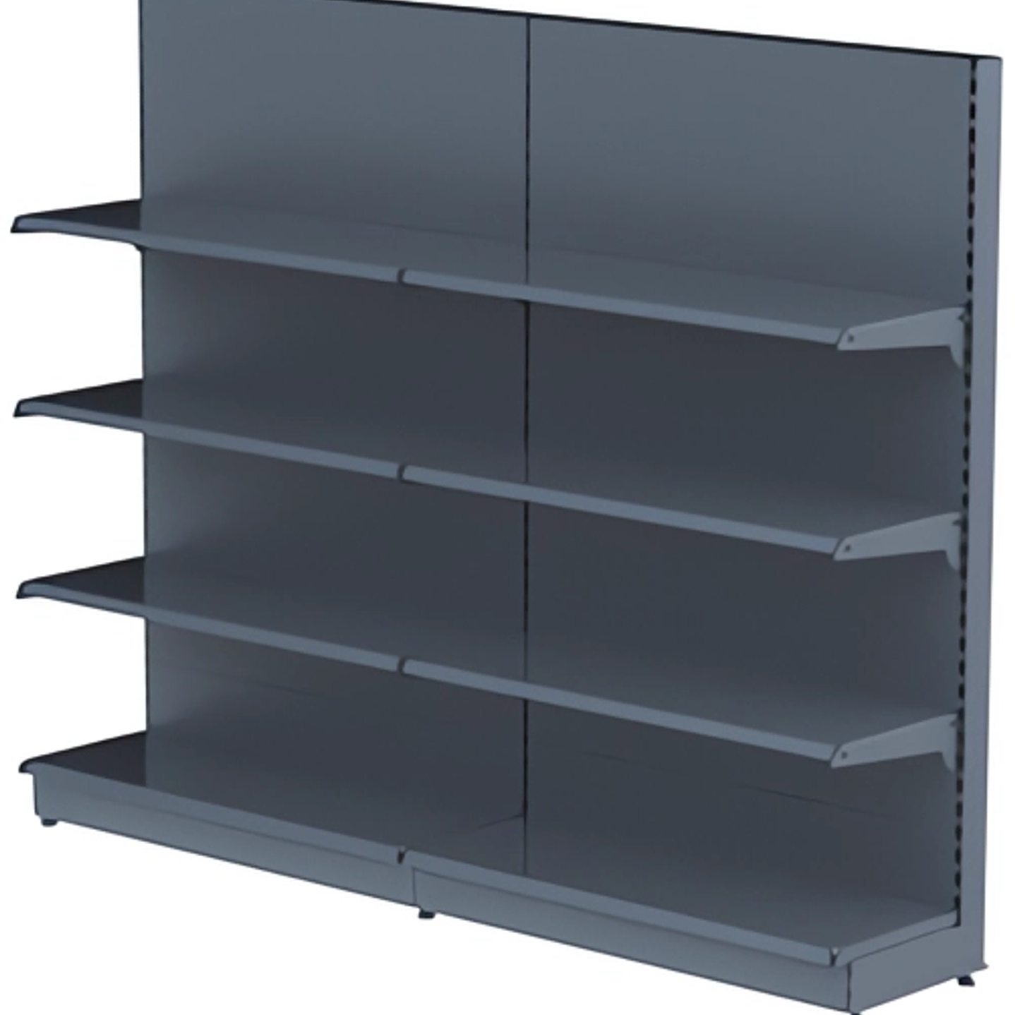 ESTANTE DE PANEL BASE 4 REPISAS 90WX40DX200H CM 80KG