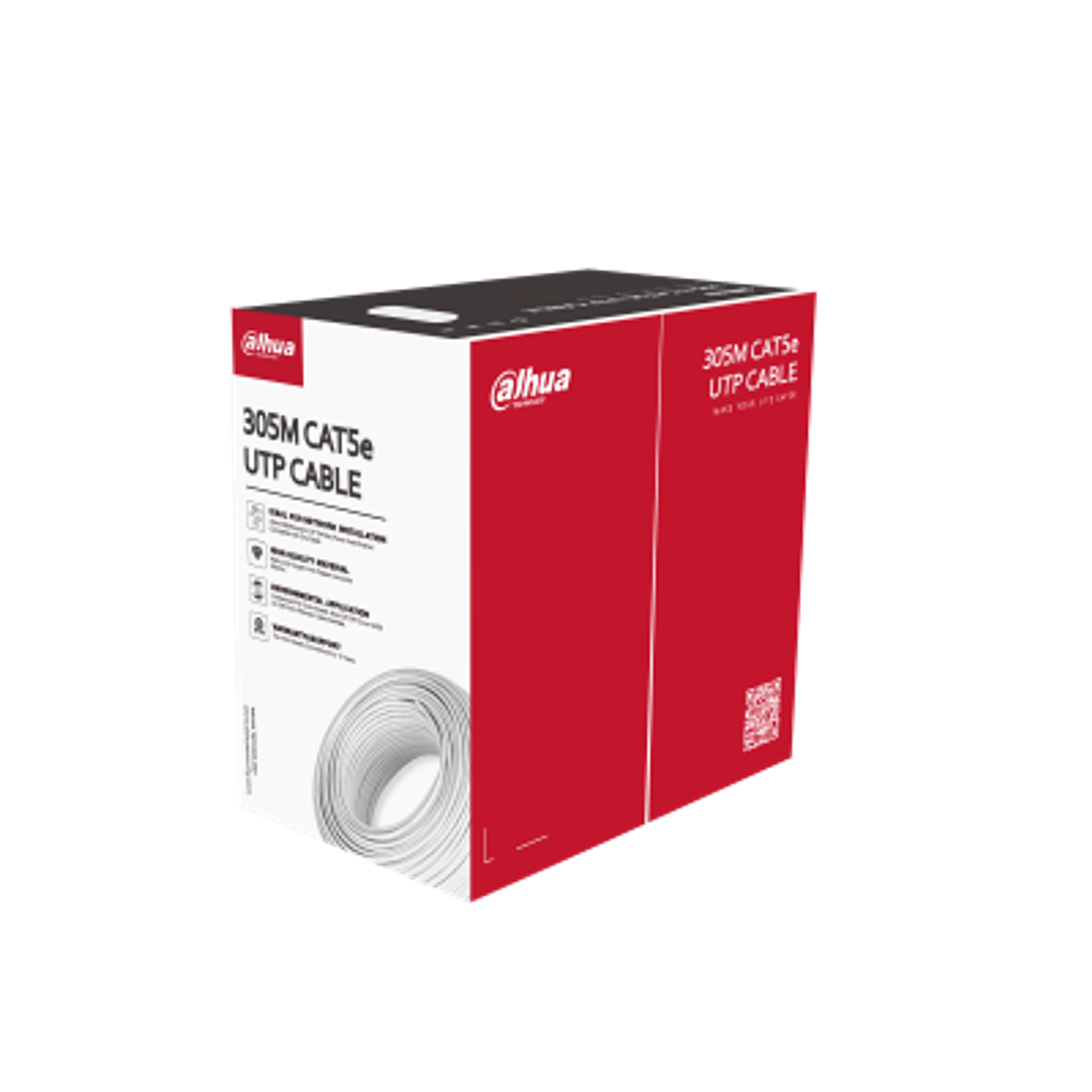 DAHUA CABLE UTP CAT5 100% COBRE DH-PFM920I-5EUN CAJA 1000FT 305M