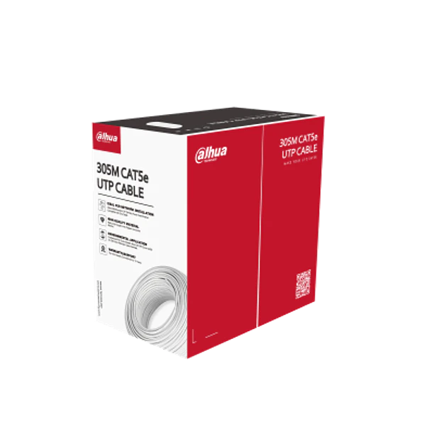 Cable UTP Cat5 100% cobre caja 305m DH-PFM920I-5EUN