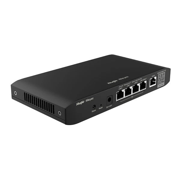 Router PoE Gigabit 5 puertos gestión cloud RG-EG105G-P