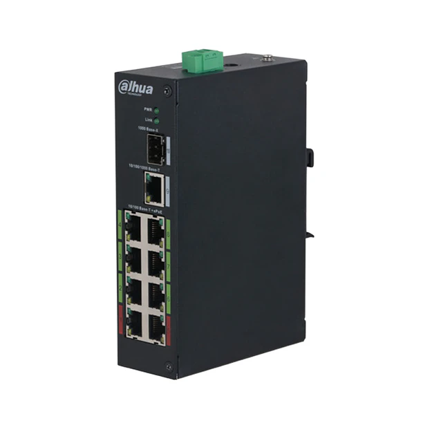 Switch PoE 10 puertos (8 PoE) LR2110-8ET-120