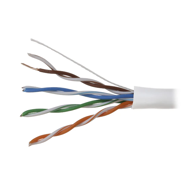 Cable UTP Cat5 100% cobre, por metro