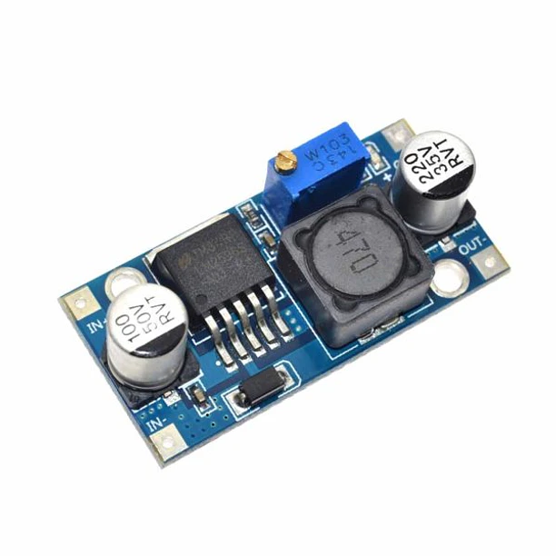 Módulo regulador de voltaje step down DC-DC 4-35V a 1,23-30V LM2596