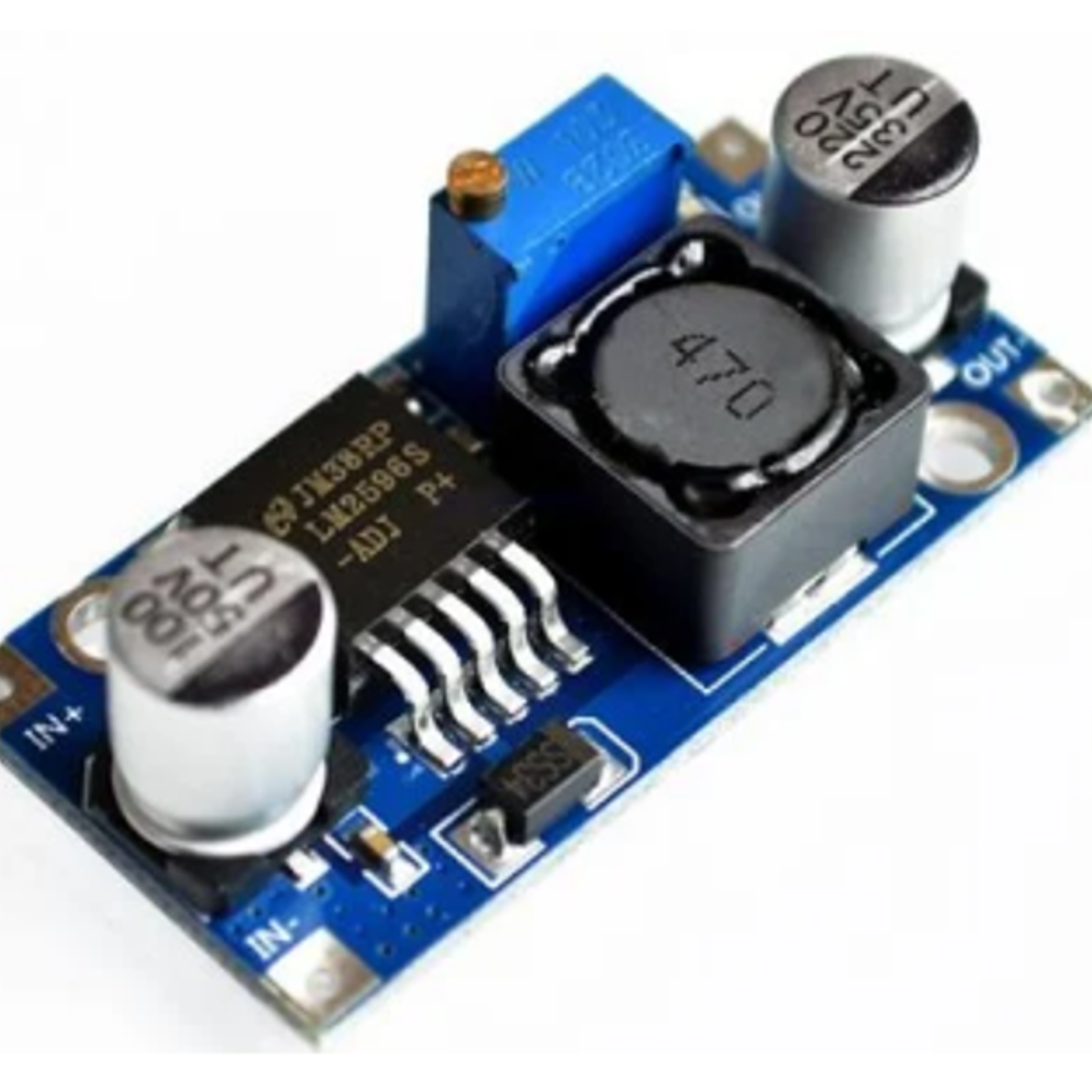 MODULO REGULADOR DE VOLTAJE STEP DOWN DC-DC 4-35V A 1.23-30V LM 2596 2