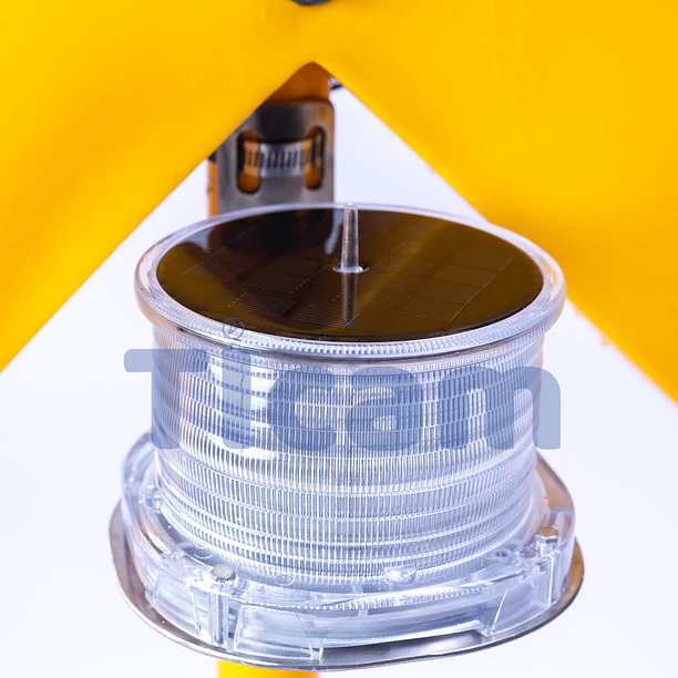 Baliza Solar Marina LED Código N 2 Millas IP67 (Norma Armada)
