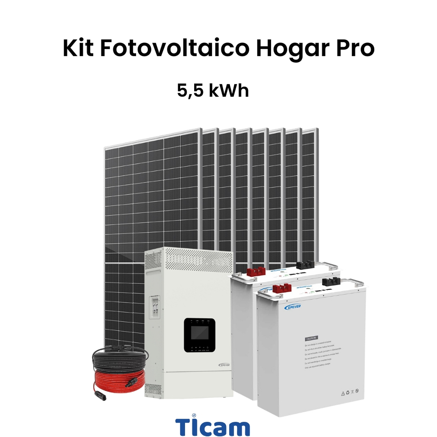KIT FOTOVOLTAICO HOGAR PRO