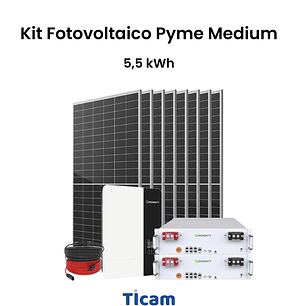 KIT FOTOVOLTAICO PYME MEDIUM