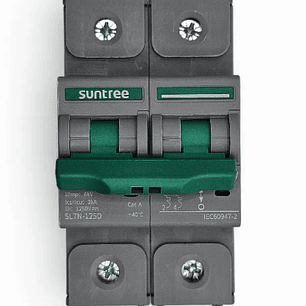 SUNTREE INTERRUPTOR AUTOMATICO DC 125A 2P 600VDC MCB SL7N-125D
