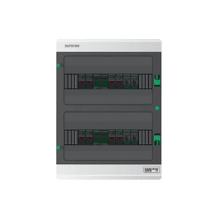 SUNTREE TABLERO SOBREPUESTO 9 MODULOS CON 8 SDR-30 25A 2 SL7N-63 25A 2 SUP2H-PV 500V SHLX-PV4/2IP