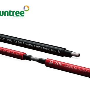 SUNTREE CABLE SOLAR H1Z2Z2-K 2X4MM COLOR NEGRO
