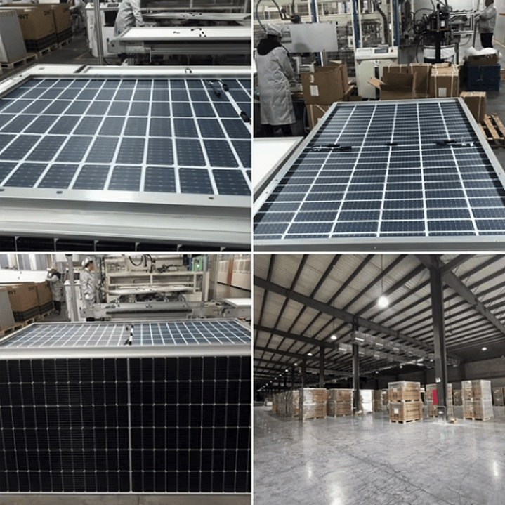 SUNPAL PANEL FOTOVOLTAICO 455W MONOCRISTALINO BIFACIAL DOUBLE GLASS TOPCON 4