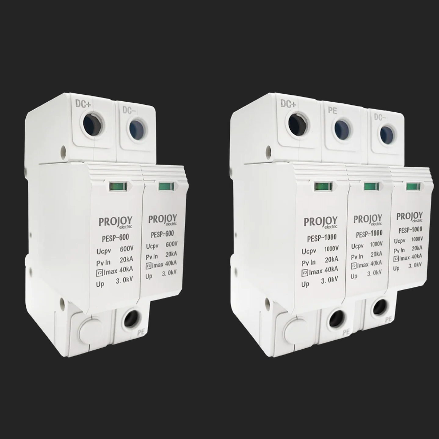 PROJOY INTERRUPTOR DE SOBRETENSION DC 600V 3P SPD PESP-600 1