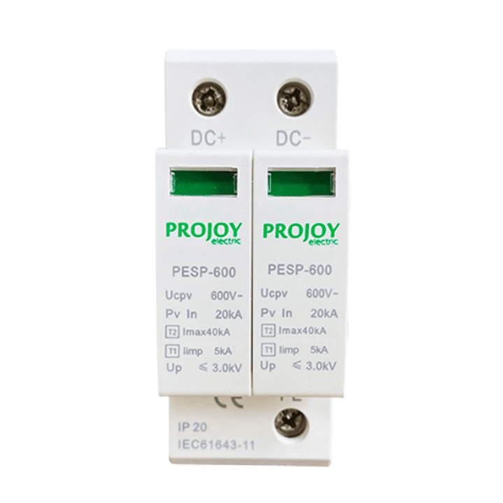 PROJOY INTERRUPTOR DE SOBRETENSION DC 600V 3P SPD PESP-600 3