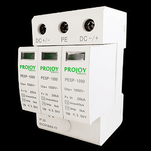PROJOY INTERRUPTOR DE SOBRETENSION DC 1000V 3P SPD PESP-1000