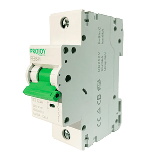 PROJOY INTERRUPTOR AUTOMATICO MCB DC 16A 600V 2P PEBS-H-63