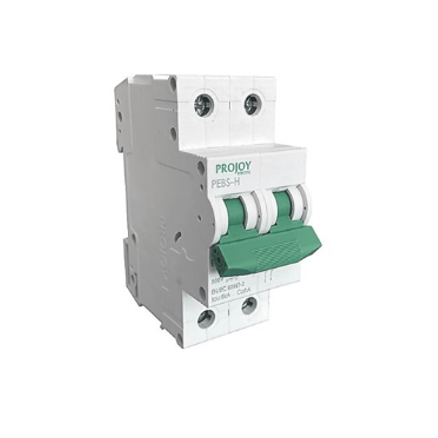 PROJOY INTERRUPTOR AUTOMATICO MCB DC 20A 600V 2P PEBS-H-63 2