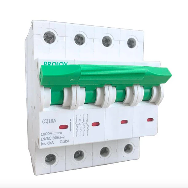 Interruptor automático MCB DC 20A 1200V 4P PEBS-H-63