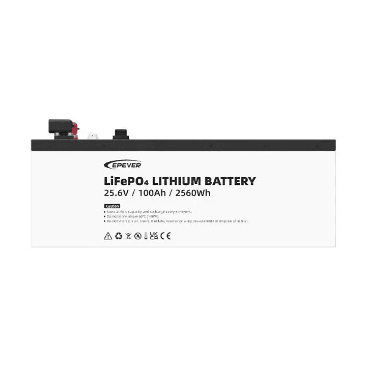 EPEVER BATERIA DE LITIO LIFEPO4 25.6V 100AH GRIS LFP2.56KWH25.6V-P65L3