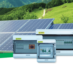 PROJOY CAJA DC COMBINER 4 STRINGS 2 SALIDAS DC 20A 1000V IP65 PEJB-4-2