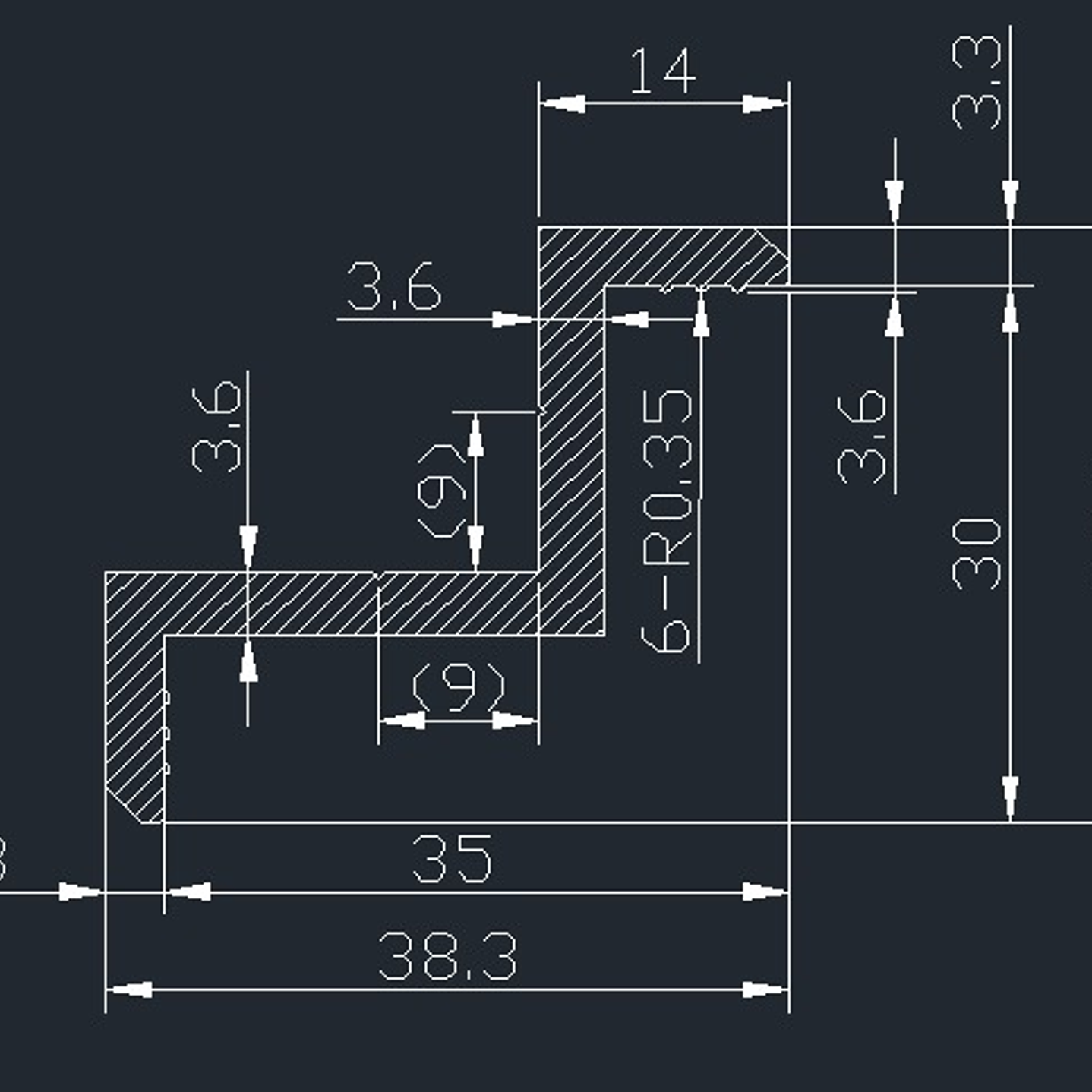FS CONECTOR TERMINAL PLACA 30MM & 35MM END CLAMP 2