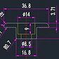 Conector Union Placa 35mm Mid Clamp - Miniatura 3