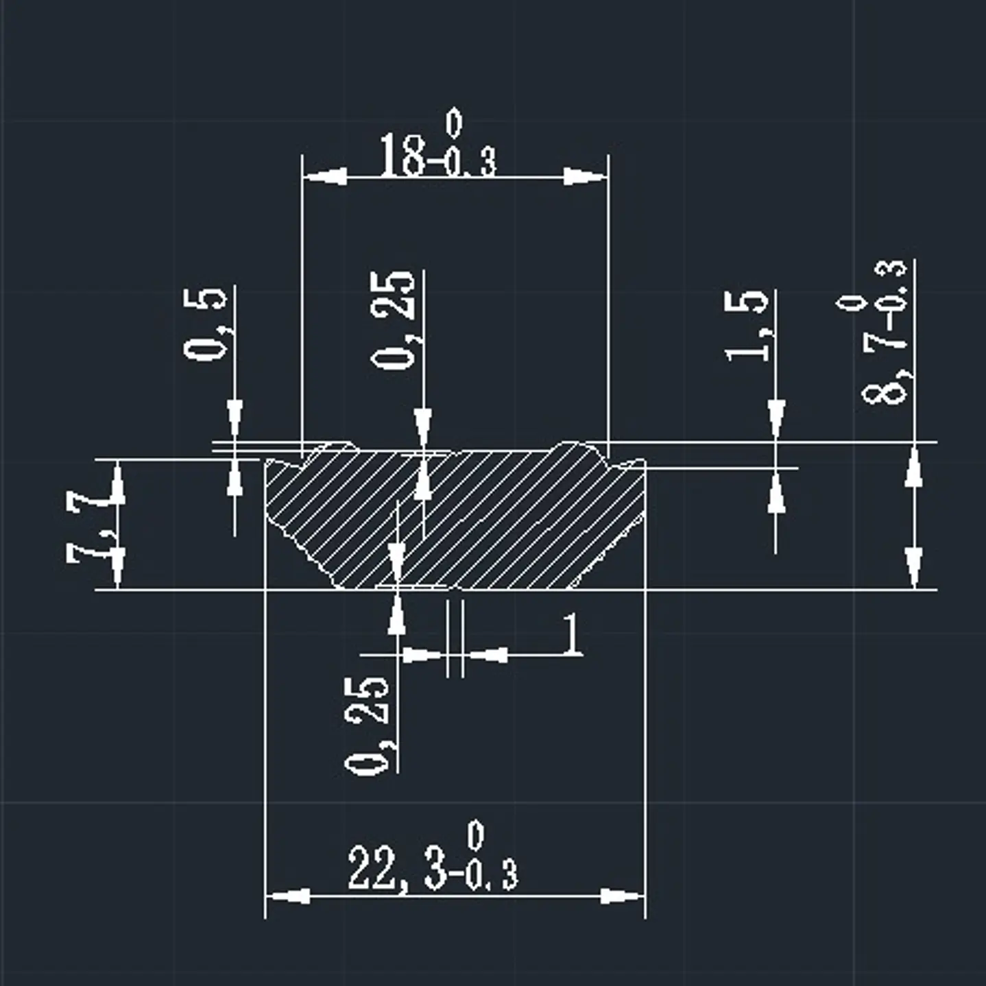 Conector Union Placa 35mm Mid Clamp 4