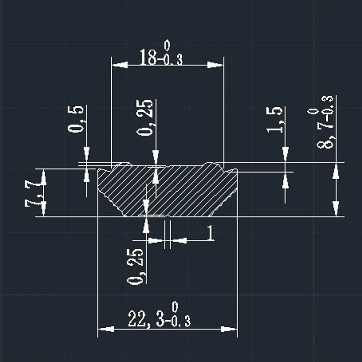 Conector Union Placa 35mm Mid Clamp 4