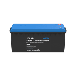 EPEVER BATERIA DE LITIO LIFEPO4 25.6V/100AH AZUL LFP2.56KWH25.6V-P65L2EV50