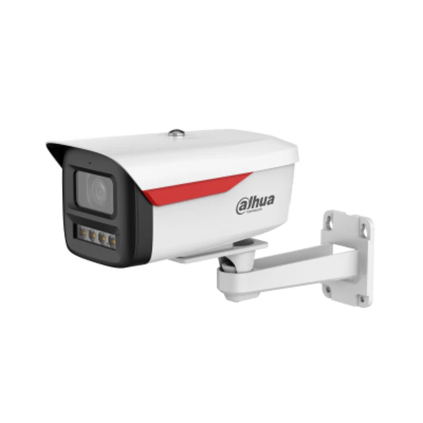 Cámara Bullet IP 4MP PoE WizColor Lente 3.6mm Luz Cálida 50m DH-IPC-HFW2449M-S-B-PRO