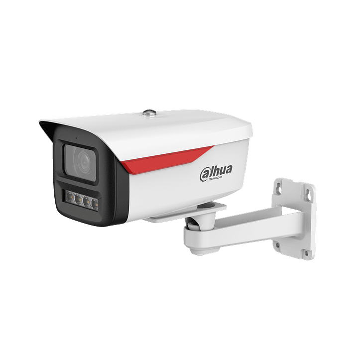 Camara Bullet IP 4MP PoE WizColor con micro SD Luz Calida 50 Mts DH-IPC-HFW2449M-S-B-PRO 3