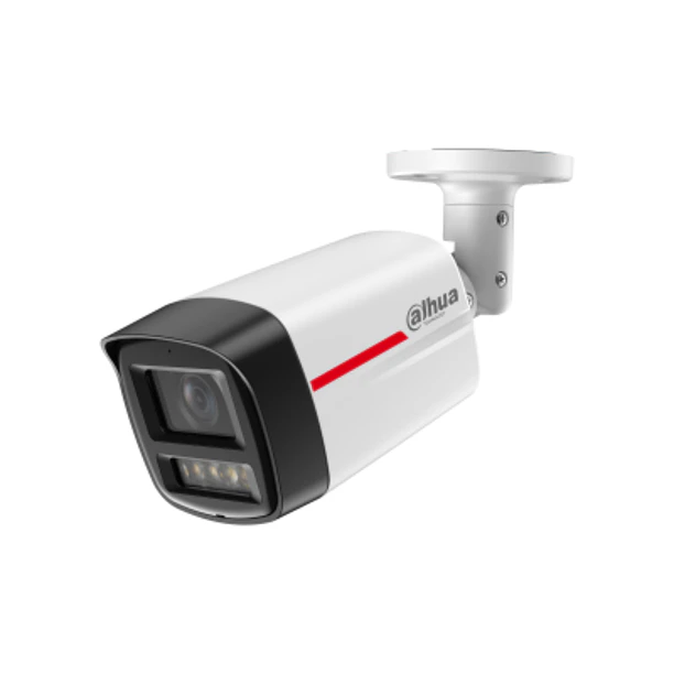 Cámara Bullet IP 4MP PoE WizColor Lente 2.8mm Luz Cálida 50m DH-IPC-HFW2449TL-S-PRO