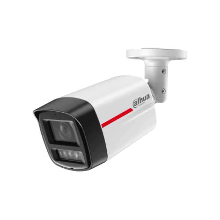 Camara Bullet IP 4MP PoE WizColor con micro SD Luz Calida 50 Mts DH-IPC-HFW2449TL-S-PRO 1