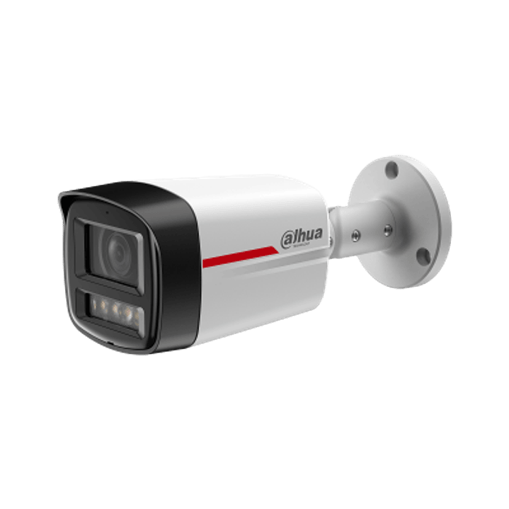 Camara Bullet IP 4MP PoE WizColor con micro SD Luz Calida 50 Mts DH-IPC-HFW2449TL-S-PRO 3