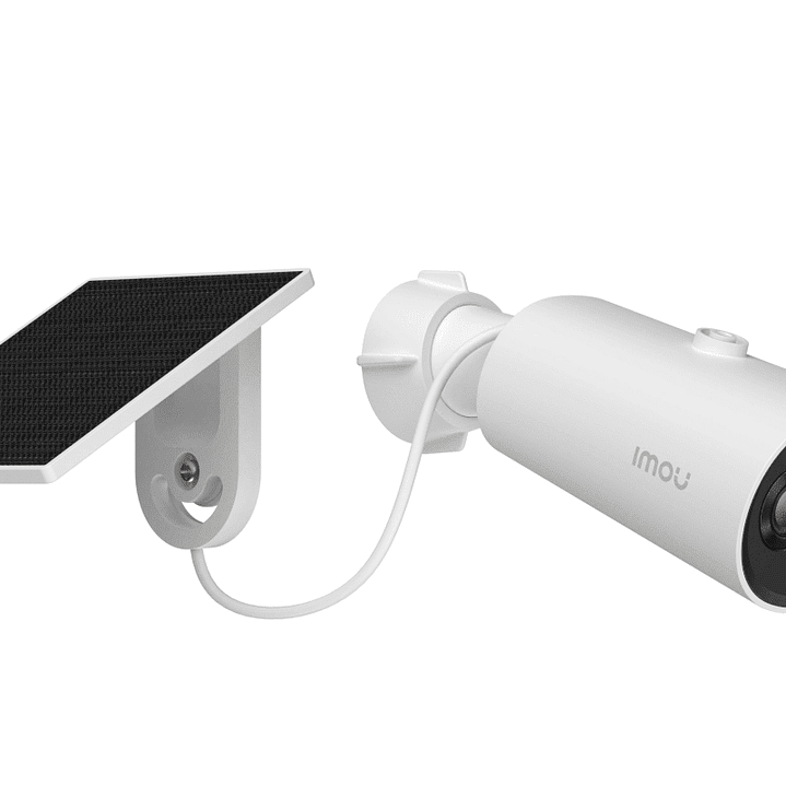 Camara Bullet IP 5MP SOLAR WiFi 2.4GHz IPC-K9DC-5M0WH/FSP12-TYPEC 1